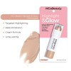 MCoBeauty Highlight and Glow Stick - Luminous Cream Balm Highlighter Stick - Illuminating Cheek Contour With Dewy Finish - Formulated With Ultra Fine, Light Reflecting Particles - Champagne - 0.35 Oz