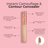 MCoBeauty Instant Camouflage And Contour Concealer - Highly Pigmented, Full Coverage - Instantly Brightens And Smooths The Skin - Blurs Imperfections And Corrects Dark Circles - Light - 0.3 Oz