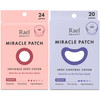 Rael Miracle Bundle - Invisible Spot Cover (24 Count), Spot Control Cover (20 Count)