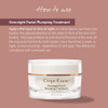 Crepe Erase Advanced , Overnight Plumping Facial Treatment With Trufirm Complex & 9 Super Hydrators , 1.7 Oz