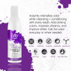 Punky Colour Purpledacious 3in1 Color Depositing Hair Cleanser  Conditioner with Shea Butter and Pro Vitamin B that helps Nourish and Strengthen Hair 8.5 fl oz.