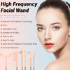 High Frequency Facial Wand - TUMAKOU Portable at Home Handheld High Frequency Skin Facial Machine Device for Face - with 6 Different Glass Tubes