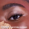 Kosas 10-Second Eye Gel Watercolor Eyeshadow: Moisturizing and Brightening Shimmer Eyeshadow - Simmer