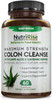 Colon Cleanse Extra Strength - Cape Aloe Capsules: Supports Weight Management for Women & Men Fiber Supplement Digestive Support Blend - Gentle, No Cramping