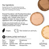 Alima Pure Pressed Foundation with Rosehip Antioxidant Complex - Pressed Powder- Mineral Powder Foundation (0.31oz/ 9.0 g) | Nutmeg