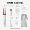 Braun Face Epilator Facespa Pro 911 Facial Hair Removal for Women, 3 in 1 Epilating, Cleansing Brush and Skin Toning with 3 extras