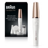 Braun Face Epilator Facespa Pro 911 Facial Hair Removal for Women, 3 in 1 Epilating, Cleansing Brush and Skin Toning with 3 extras