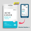 Avarelle Pimple Patches (40 Count) Hydrocolloid Acne Cover Patches  Zit Patches for Blemishes Zits and Breakouts with Tea Tree