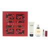 Givenchy L'interdit 3-Pieces Set for Women (2.6 Oz Eau De Parfume Spray + 2.5 Oz Hydrating Body Lotion + 0.5 Oz Lipstick)