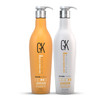 GK HAIR Global Keratin Colored Shield Shampoo and Conditioner Sets (22 Fl Oz/650ml) - Deep Cleansing Moisturizing Heat Shield Protection for Color Treated Dry Damaged Curly Frizzy Hair - Sulfate Free