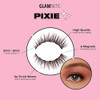 Glamnetic Pixie Magnetic Eyelashes with Black Liquid Eyeliner | 60 Wears Reusable Faux Mink Lashes with Waterproof All-Day Hold Liner