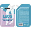 FREEMAN Silky Legs Exfoliating, Smoothing, and Hydrating Hair Removal Mask Bundle, Coconut and Argan Oil, Gently Removes Hair, Soft and Silky Legs, 6 Count