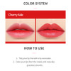 ETUDE Dear Darling Water Tint Cherry Ade (21AD) | Vivid Color Lip Stain with Moisturizing Weightless & Non-sticky Finish Lip Stain | Smudge-proof & Lightweight Lip Tint | K-beauty