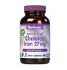 Bluebonnet Nutrition Albion Extra-Strength Chelated Iron 27 mg 90 Vegetable Capsules