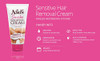 Nad's Hair Removal Cream - Gentle & Soothing Hair Removal For Women - Sensitive Depilatory Cream For Body & Legs, 5.1 Oz