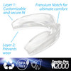 Professional Teeth Grinding Mouth Guard Eliminate TMJ, Includes 3 Dental Guards by DentaPro