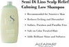 Alfaparf Milano Semi di Lino Scalp Relief Calming Micellar Low Shampoo, 1 L,8022297096636