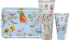 Heathcote and Ivory In The Garden Hand Care Tin, 100 ml Hand Cream and 50 ml Exfoliating Hand Wash