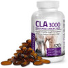 BRONSON CLA 3000 Conjugated Linoleic Acid Extra High Potency - 3,000 mg - 120 Softgels