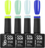 MYGEL by Mylee Nail Gel Polish Spring / Summer Collection 8x10ml Colours + Top & Base Coat, UV/LED Soak-Off Nail Art Manicure Pedicure for Professional, Salon & Home Use - Long Lasting & Easy to Apply