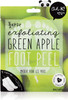 Oh K Exfoliating Apple Foot Exfoliant Foot Peel Mask, with Natural Fruit Acids for Removing Dead Skin, Glycolic Acid and Salicylic Acid Foot Mask Peel, Vegan and Cruelty Free, 65g