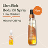 Sanctuary Spa Body Oil Spray, No Mineral Oil, Cruelty Free and Vegan Body Spray Moisturiser, 150 ml