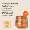 Sanctuary Spa Whipped Souffle Body Cream, No Mineral Oil, Cruelty Free and Vegan Body Moisturiser for Dry Skin, 300 ml