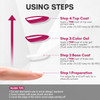 Makartt 3Pcs No Wipe Top Coat and Sticky Base Coat Kit, Long Lasting High Gloss Shiny,Universal for All Gel Nail Polish, Soak off UV / LED Needed Makartt 3Pcs No Wipe Top Coat and Sticky Base Coat Kit, Long Lasting High Gloss Shiny,Universal for All Gel Nail Polish, Soak off UV / LED Needed