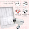 Makartt Nail Dust Collector 60W Extractor Vacuum Dust Collector for Nails Acrylic Nail Drill Dust Extractor Nail Salon Equipment with 2 Powerful Nail Fan MK200