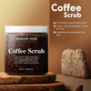 MAJESTIC PURE Arabica Coffee Scrub - All Natural Body Scrub for Skin Care, Stretch Marks, Acne & Cellulite, Reduce the Look of Spider Veins, Eczema, Age Spots & Varicose Veins - 10 Ounces