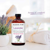 MAJESTIC PURE Lavender Essential Oil from Bulgaria, Therapeutic Grade, Pure and Natural Premium Quality Oil, 4 Fl Oz