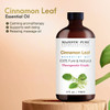 MAJESTIC PURE Cinnamon Essential Oil, Therapeutic Grade, Pure and Natural Premium Quality Oil, 4 Fl Oz