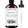 MAJESTIC PURE Rosemary Essential Oil, Therapeutic Grade, Pure and Natural Premium Quality Oil, 4 fl oz