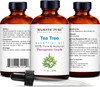 MAJESTIC PURE Tea Tree Essential Oil - Pure, Natural and Therapeutic Grade - Tea Tree Oil for Skin, Face, Hair, Nails, Acne, Scalp, Massage, Aromatherapy, Diffuser, Topical & Household Uses - 1 fl oz