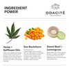 Odacite Multi-Active Oil Cleanser, Montana Harvest - Hemp, Sea Buckthorn Omega Oil Cleanser - Removes Makeup, Pollution, Excess Sebum & Sunscreen - Omega Fatty Acids, Organic Hemp & Safflower