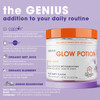 Genius Glow Potion, Anti-Aging Supplement, Acai Berry Powder - Beauty Supplements for Glowing Skin with Genius Mushrooms - All-in-One Wrinkle, Fine Line, Dark Spot Remover & Boosts Skin Repair