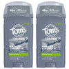 Tom's of Maine Natural Strength Aluminum-Free Deodorant for Men, Cedar Peak, 2.7 oz. (Pack of 2) (Packaging May Vary)