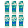 Tom's of Maine Original Care Natural Deodorant, Unscented, 2.25 oz. 6-Pack (Packaging May Vary)
