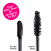 Cover Your Gray 2in1 Mascara Wand and Sponge Tip Applicator - Jet Black