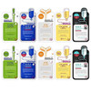Mediheal Best 5 Type Combo Mask Sheet Pack of 10 - N.M.F, Tea Tree, W.H.P, Collagen, Vita Lightbeam - Value Variety Pack - Hydrating Daily Skincare Sheet Face Sheet Mask - Korean Skincare