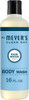 Mrs. Meyer's Moisturizing Body Wash for Women and Men, Biodegradable Shower Gel Formula Made with Essential Oils, Rain Water, 16 oz