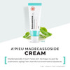 A'PIEU Madecassoside Cream Hydrating Moisturizer 1.69 fl oz + Glycolic Acid Cream 1.69 fl oz Facial Exfoliating Peeling Gel
