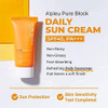 Pure Block Daily Sunscreen SPF 45/PA+++ 1.69 fl oz + Madecassoside Cream 1.69 fl oz Hydrating Moisturizer