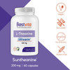 L-Theanine 200mg with Patented and Clinically Studied Suntheanine (60 Vegetarian Capsules) No Stearates - No Flow Agents L-Theanine 200mg with Patented and Clinically Studied Suntheanine (60 Vegetarian Capsules) No Stearates - No Flow Agents