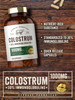 Colostrum Capsules | 1000Mg | 250 Count | 30% Igg | Non Gmo, Gluten Free Supplement | By Herbage Farmstead