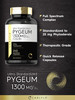 Pygeum Standardized 1300Mg | 240 Capsules | Non-Gmo, Gluten Free | Pygeum Africanum Bark Extract Supplement | By Carlyle