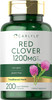 Carlyle Red Clover Capsules 1200Mg | 200 Count | Non-Gmo, Gluten Free | Red Clover Blossom Extract Supplement