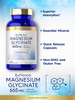 Magnesium Glycinate | 665 mg | 250 Capsules | Non-GMO and Gluten Free Formula | Essential Buffered Mineral Supplement by Carlyle