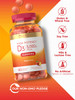 Carlyle Vitamin D Gummies | 5000iu | 180 Count | Vegetarian, Non-GMO, and Gluten Free Formula | High Potency Vitamin D3 Supplement | Natural Peach Flavored Gummy