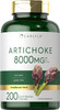 Carlyle Artichoke Extract Capsules 8000Mg | 200 Count | Non-Gmo, Gluten Free Supplement